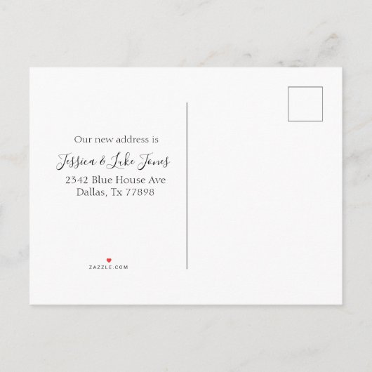 Kerstfeestdag Verplaatsende aankondiging We zijn v (Achterkant)