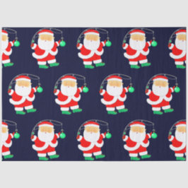 Kerstfeestdag Vist Tissuepapier