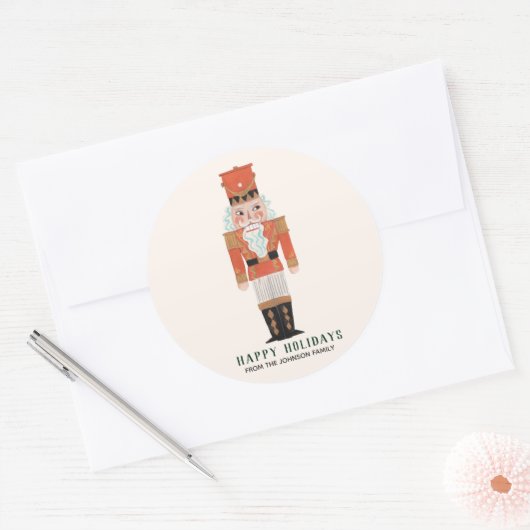 Kerstfeestdag | Voedingskraker | STICKER (Envelop)