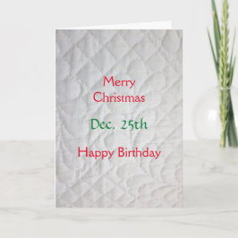 Kerstfeestdag vol met kerstcadeaukaart feestdagen kaart