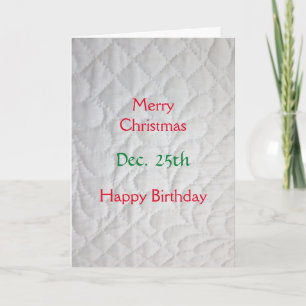 Kerstfeestdag vol met kerstcadeaukaart feestdagen kaart