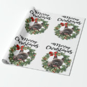 kerstfeestdag voor arena's cadeaupapier (Uitgerold)