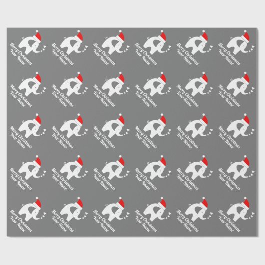 Kerstfeestdag voor de kerstfeestdag van de kind va cadeaupapier (Vlak)