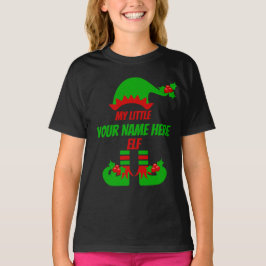 kerstfeestdag voor Elf-familie T-shirt