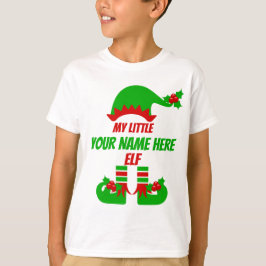 kerstfeestdag voor Elf-familie T-shirt