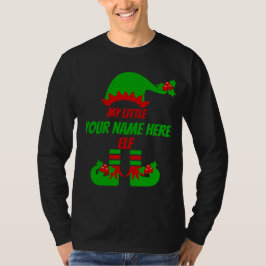 kerstfeestdag voor Elf-familie T-shirt