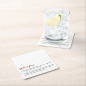 Kerstfeestdag voor kerstfeestelijke feestdag kartonnen onderzetters (Insitu)