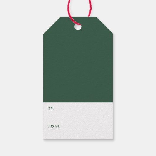  kerstfeestdag voor kerstmis cadeaulabel (Achterkant)