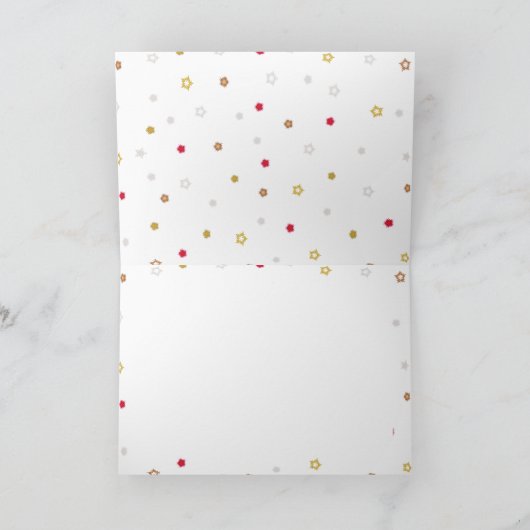 Kerstfeestdag voor Kerstmis en Kerstmis Kaart (Binnen)