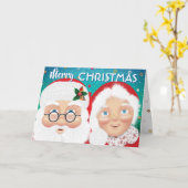 Kerstfeestdag voor Kerstmis en Kerstmis Kaart (Gele Bloem)