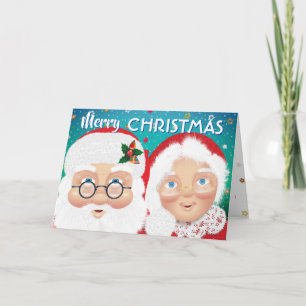 Kerstfeestdag voor Kerstmis en Kerstmis Kaart
