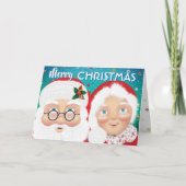 Kerstfeestdag voor Kerstmis en Kerstmis Kaart (Voorkant)