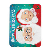 Kerstfeestdag voor Kerstmis en Kerstmis Magneet (Verticaal)