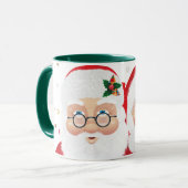 Kerstfeestdag voor Kerstmis Mok (Voorkant links)