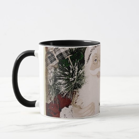 kerstfeestdag voor kerstmis mok (Links)