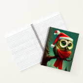 kerstfeestdag voor kerstmis notitieboek (Binnen)