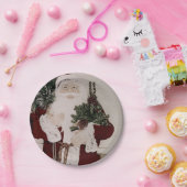 kerstfeestdag voor kerstmis papieren bordje (Feest)