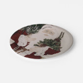 kerstfeestdag voor kerstmis papieren bordje (Gekanteld)