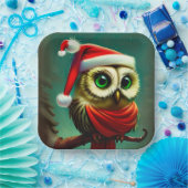 kerstfeestdag voor kerstmis papieren bordje (Feest)