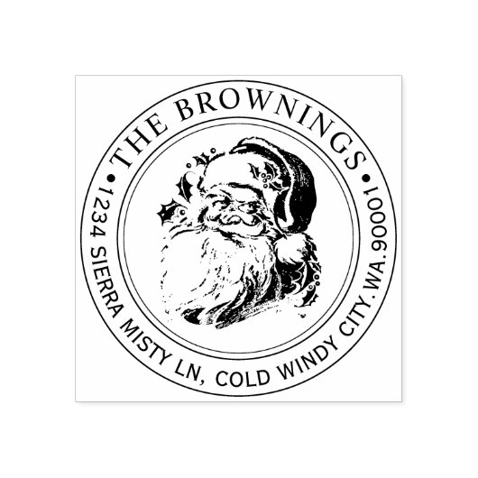  kerstfeestdag voor kerstmis rubberstempel (Afrduk)