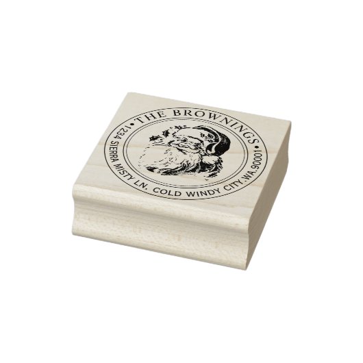 kerstfeestdag voor kerstmis rubberstempel (Stempel)