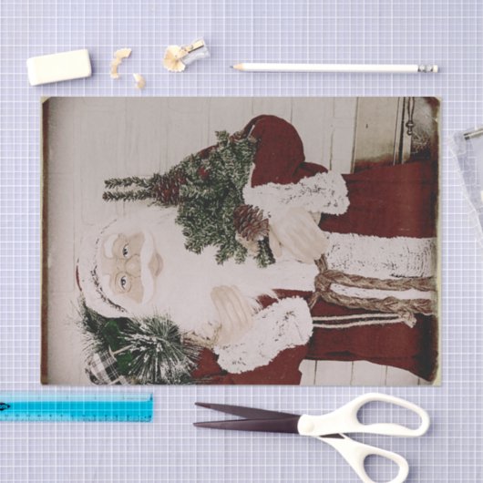 kerstfeestdag voor kerstmis tissuepapier (Craft)