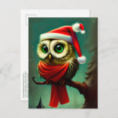  kerstfeestdag voor kerstmis uitnodiging briefkaart (Voorkant / Achterkant)