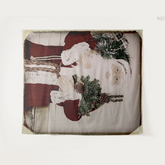  kerstfeestdag voor kerstmis wandkleed (Voorkant (horizontaal))