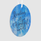 Kerstfeestdag voor lezingen ornament (voorkant)