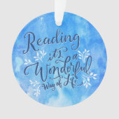 Kerstfeestdag voor lezingen ornament (voorkant)