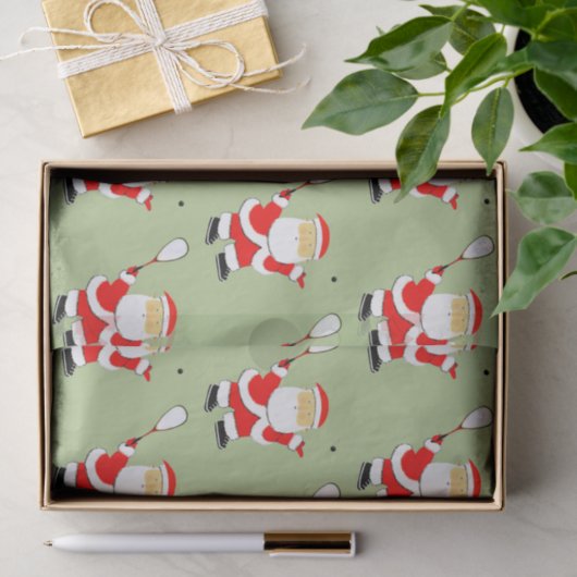 Kerstfeestdag voor Squash Player Tissuepapier (Geschenk)