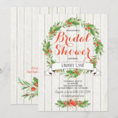 Kerstfeestdag Vrijgezellenfeest Kaart (Voorkant / Achterkant)