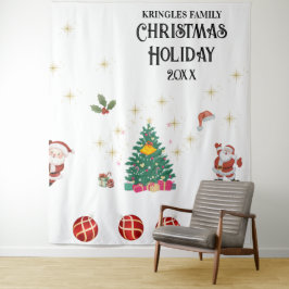 Kerstfeestdag Wandkleed
