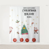 Kerstfeestdag Wandkleed (Voorkant)
