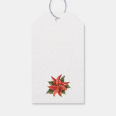 kerstfeestdag Waterverf Berries Griekenland Cadeaulabel (Achterkant)