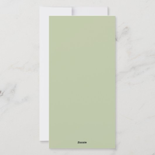 Kerstfeestdag Waterverf Pine Red Berries Feestdagenkaart (Achterkant)