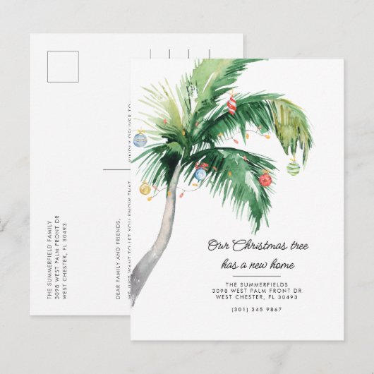 Kerstfeestdag We hebben een bewegende aankondiging (Voorkant / Achterkant)