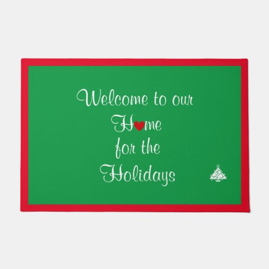 Kerstfeestdag — Welkom Mat (Voorkant)