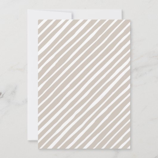 Kerstfeestdag witte olifant kaart (Achterkant)