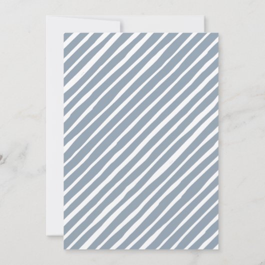 Kerstfeestdag witte olifant kaart (Achterkant)