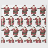 kerstfeestdag X-mas met kerstfeestdag voor kerstmi Cadeaupapier (Vlak)