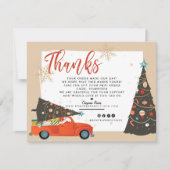 Kerstfeestdag | Zakelijke klant bedankt (Voorkant)