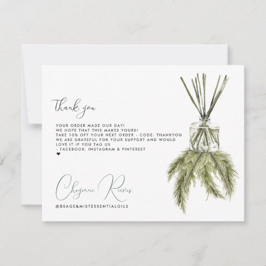 Kerstfeestdag | Zakelijke klant bedankt (Voorkant)