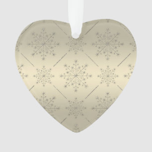 Kerstfeestdag - Zilver N Gold Glitter Ornament