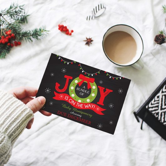 Kerstfeestdag Zwangerschap Aankondiging