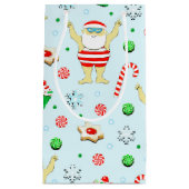 Kerstfeestdag zwemmen klein cadeauzakje (Voorkant)