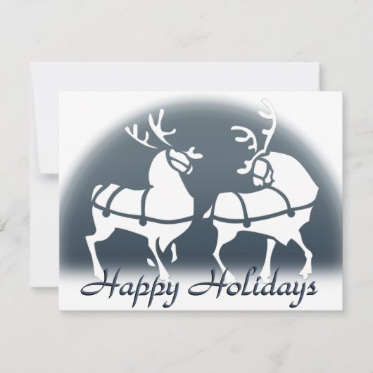 Kerstfeestdagen Aangepaste feestkaarten Kaart (Voorkant)