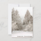 Kerstfeestdagen Aangepaste feestkaarten Kaart (Voorkant)