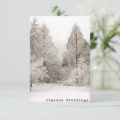 Kerstfeestdagen Aangepaste feestkaarten Kaart (Staand voorkant)