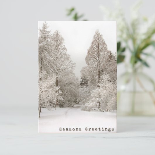 Kerstfeestdagen Aangepaste feestkaarten Kaart (Staand voorkant)